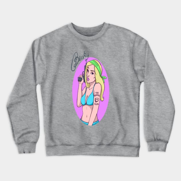 Becky Savage, Savage AF Crewneck Sweatshirt by theebeardednoob